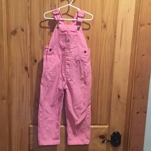 4T Carhartt overalls- like new